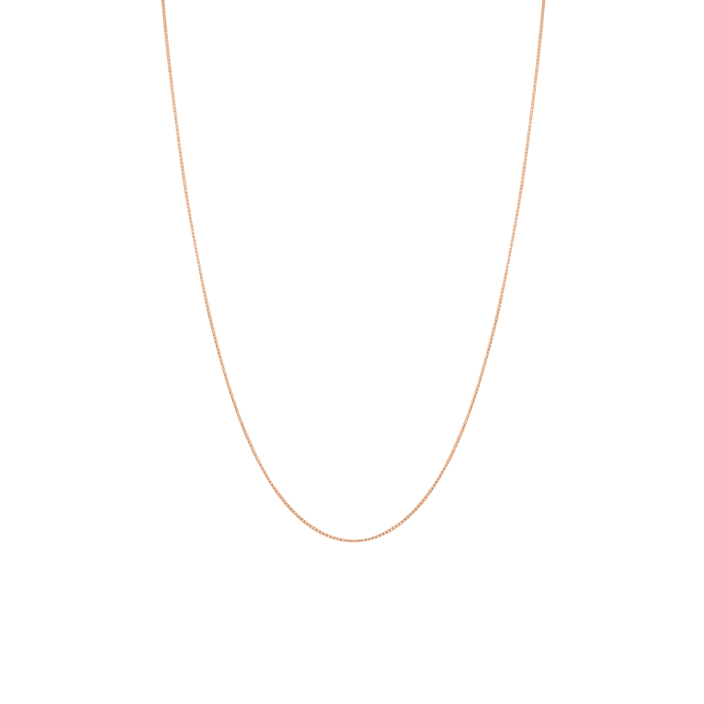 Corrente Prata 925 Rose Correntes De Prata C Ven V15 45cm Ag Rs Cljoias